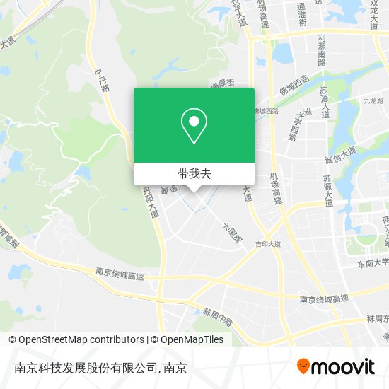 南京科技发展股份有限公司地图