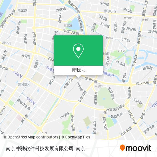 南京冲驰软件科技发展有限公司地图