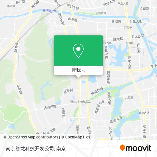 南京智龙科技开发公司地图