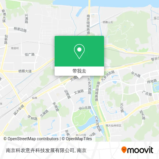 南京科农意卉科技发展有限公司地图