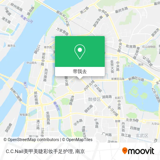 C.C.Nail美甲美睫彩妆手足护理地图