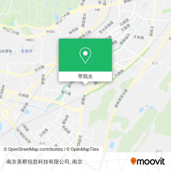南京美桥信息科技有限公司地图