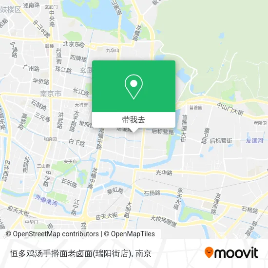 恒多鸡汤手擀面老卤面(瑞阳街店)地图