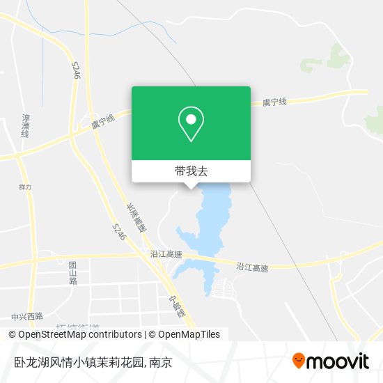 卧龙湖风情小镇茉莉花园地图