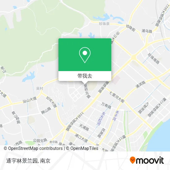 通宇林景兰园地图