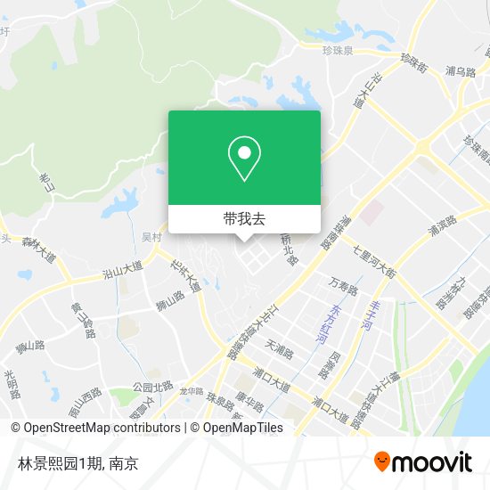 林景熙园1期地图
