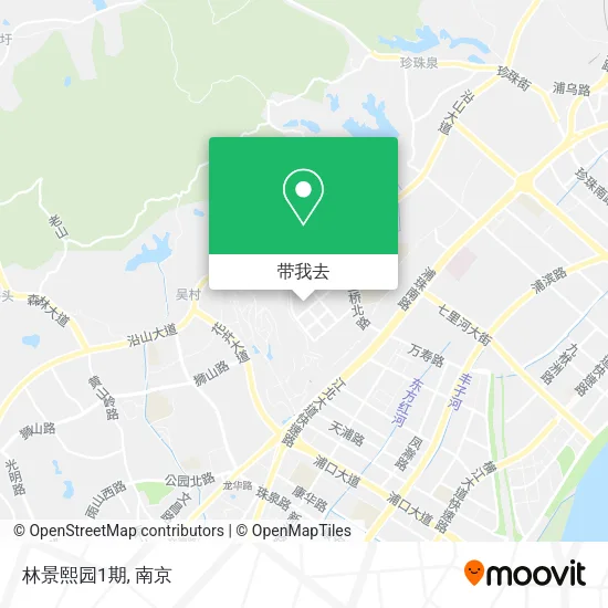 林景熙园1期地图