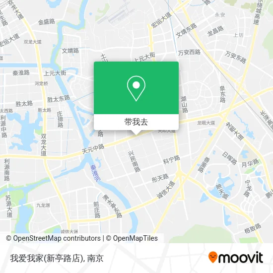 我爱我家(新亭路店)地图