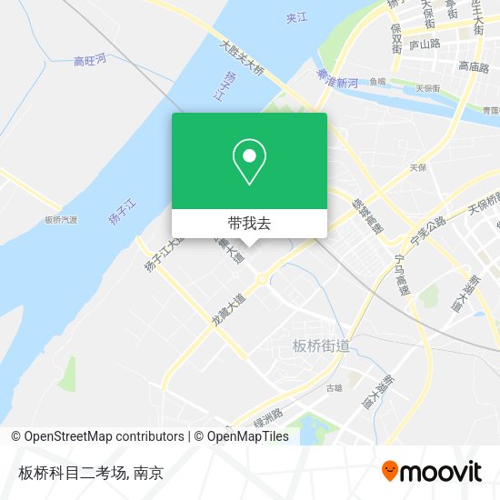 板桥科目二考场地图