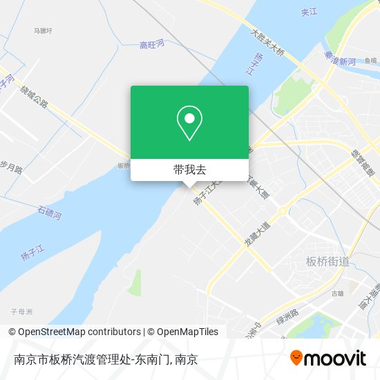 南京市板桥汽渡管理处-东南门地图