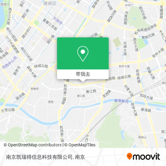 南京凯瑞得信息科技有限公司地图