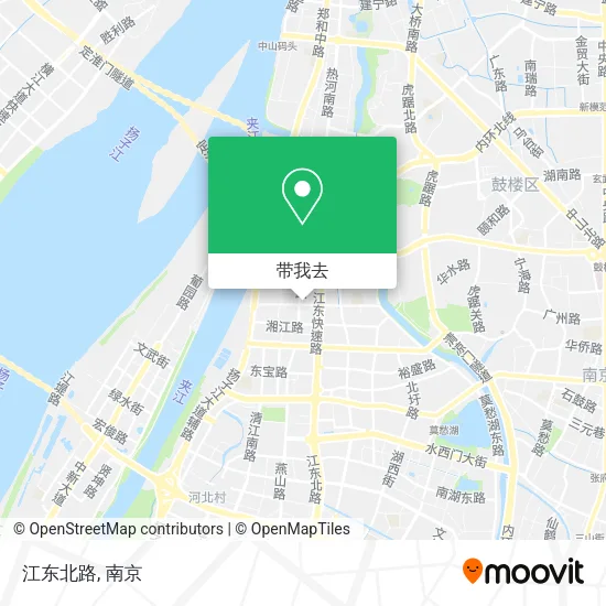 江东北路地图