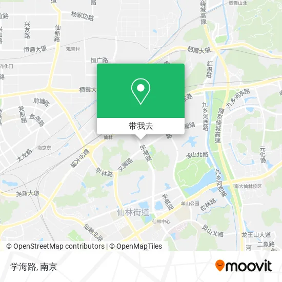 学海路地图