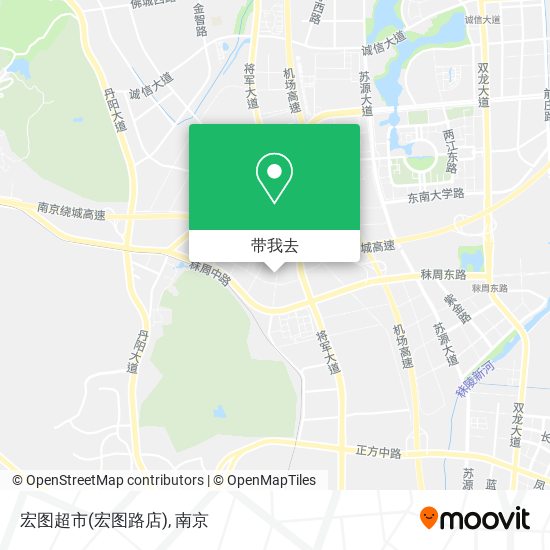 宏图超市(宏图路店)地图