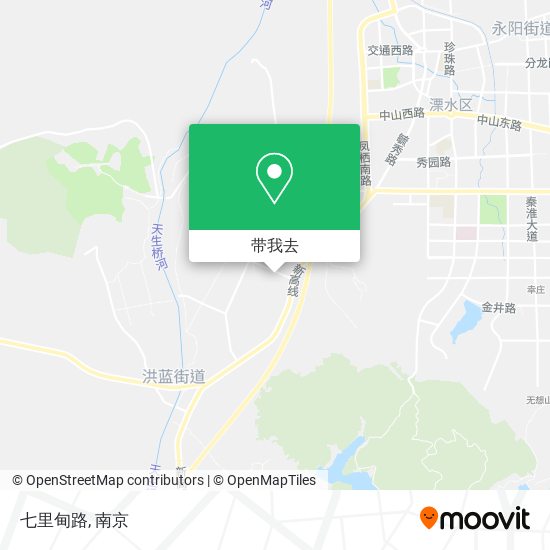 七里甸路地图