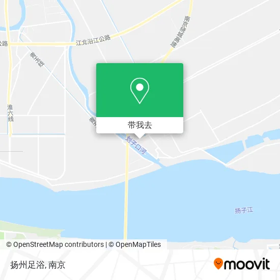 扬州足浴地图