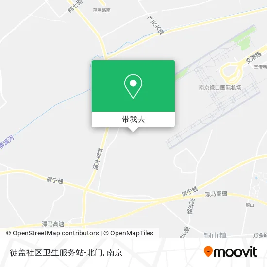 徒盖社区卫生服务站-北门地图