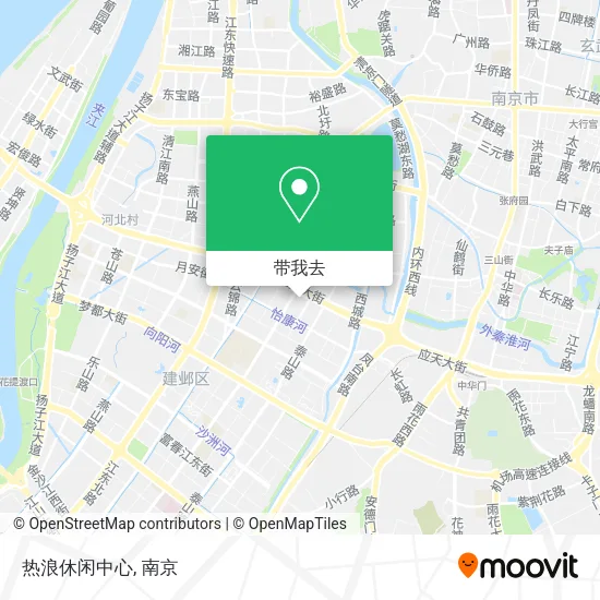 热浪休闲中心地图