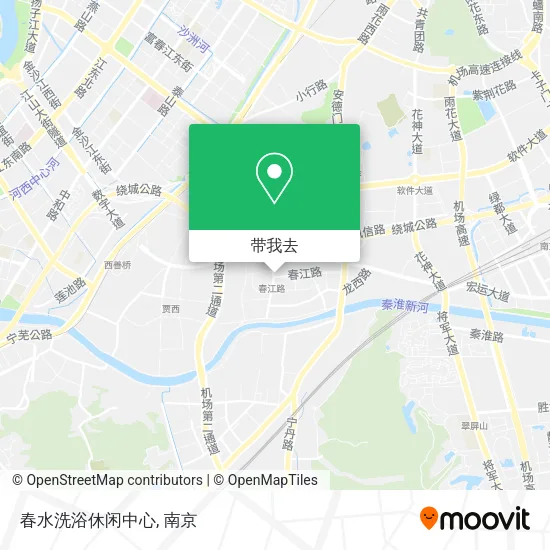 春水洗浴休闲中心地图