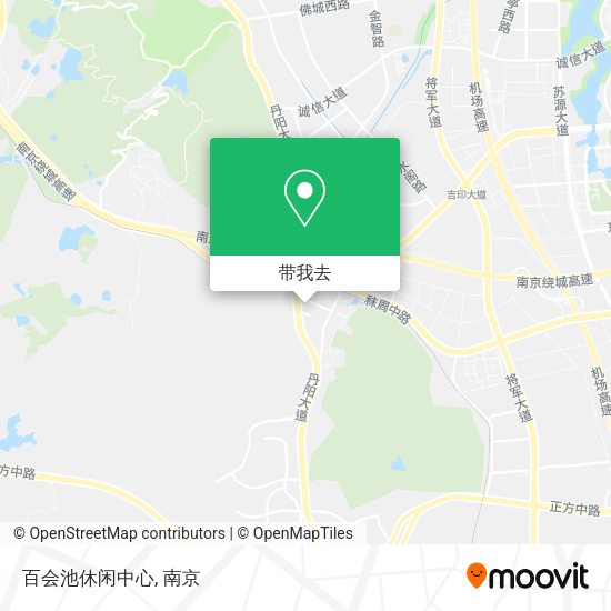 百会池休闲中心地图