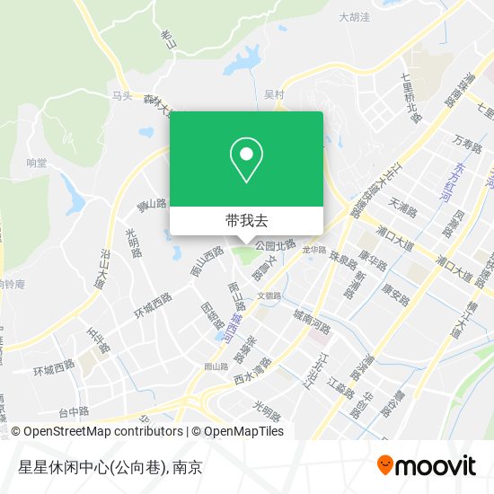 星星休闲中心(公向巷)地图