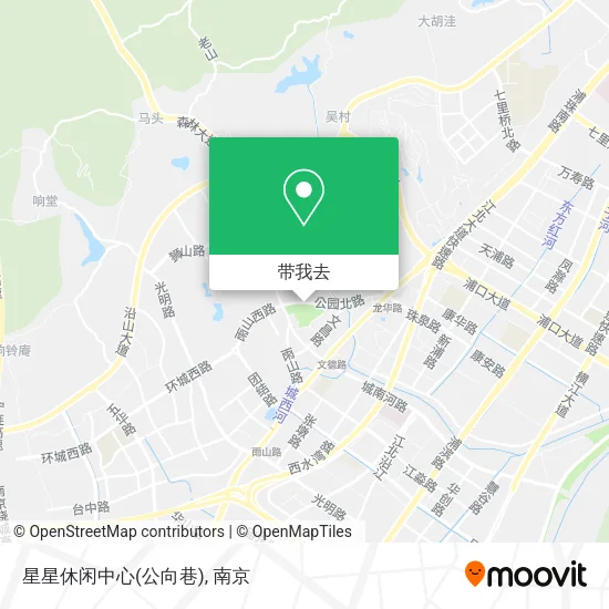 星星休闲中心(公向巷)地图