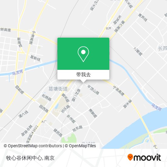 牧心谷休闲中心地图
