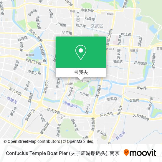 Confucius Temple Boat Pier (夫子庙游船码头)地图
