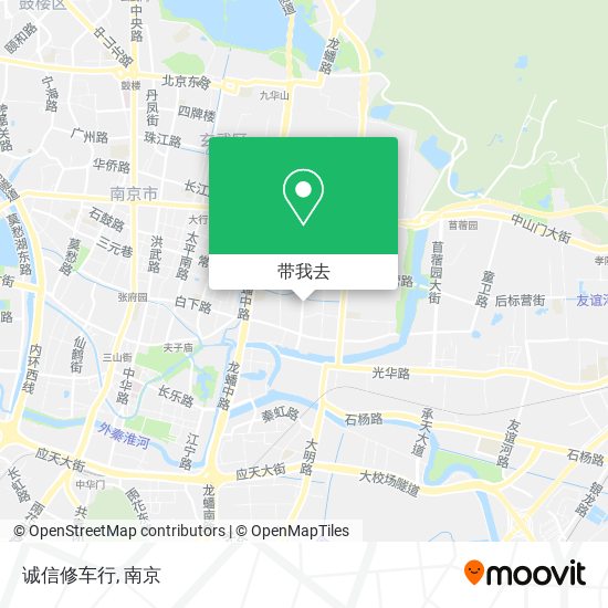 诚信修车行地图