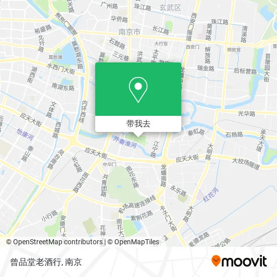 曾品堂老酒行地图