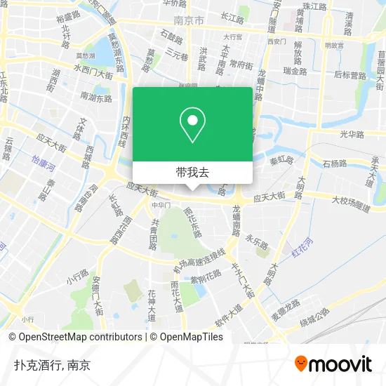 扑克酒行地图