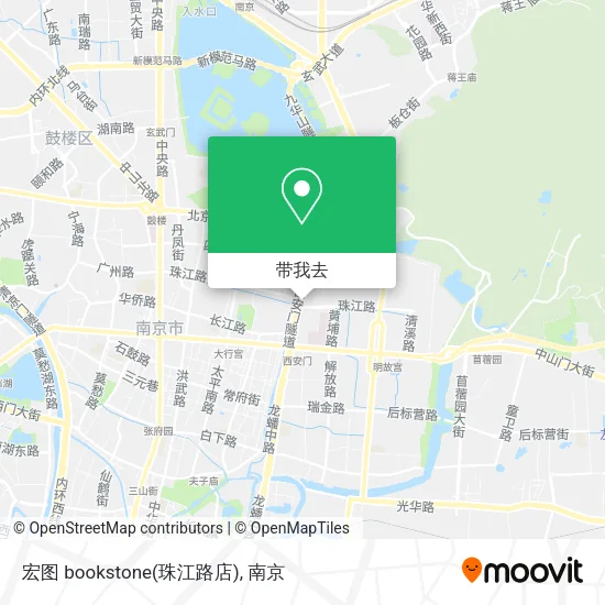 宏图 bookstone(珠江路店)地图
