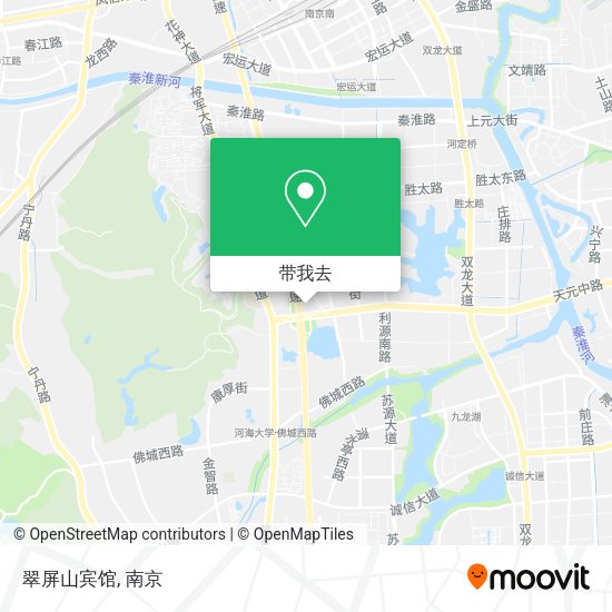 翠屏山宾馆地图