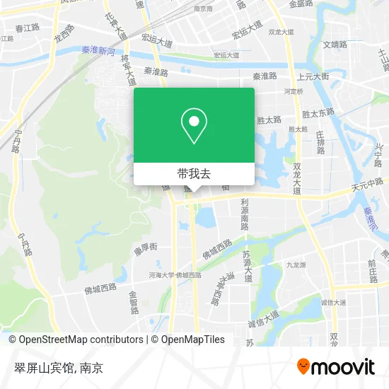 翠屏山宾馆地图