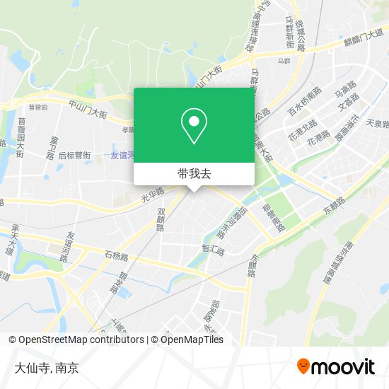 大仙寺地图