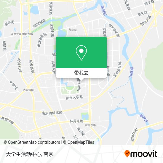 大学生活动中心地图