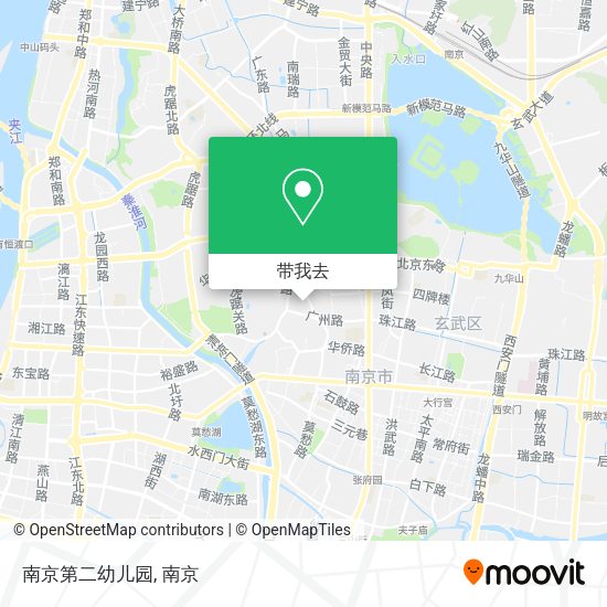 南京第二幼儿园地图