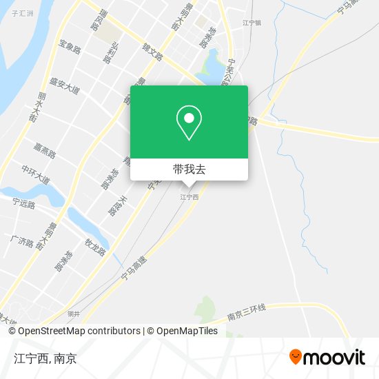 江宁西地图