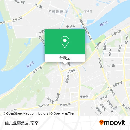 佳兆业燕然居地图