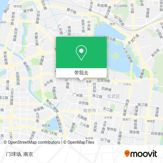 门球场地图