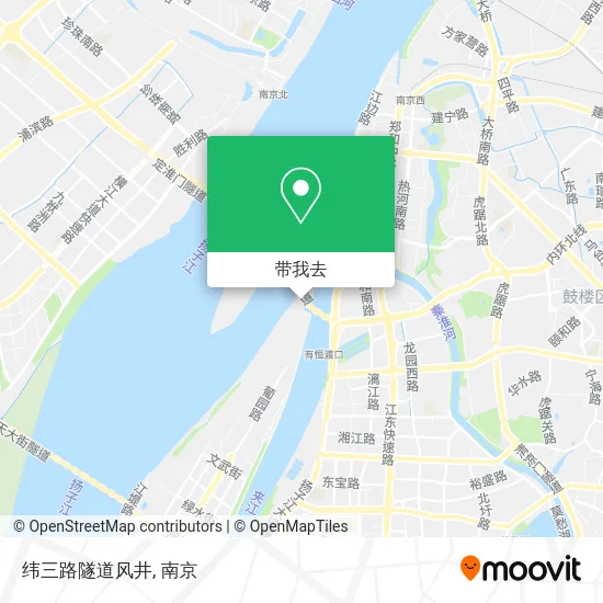 纬三路隧道风井地图