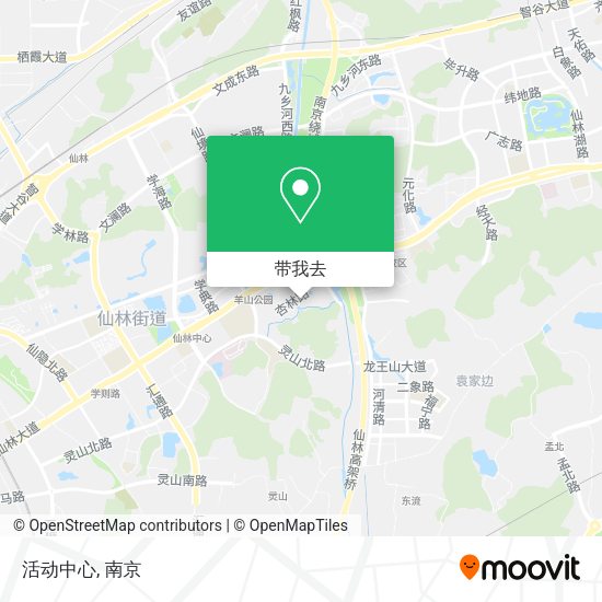 活动中心地图