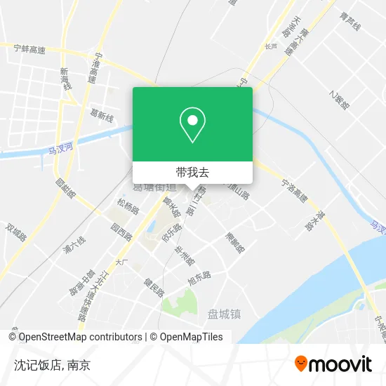 沈记饭店地图
