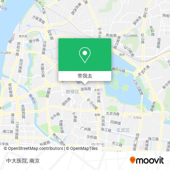 中大医院地图