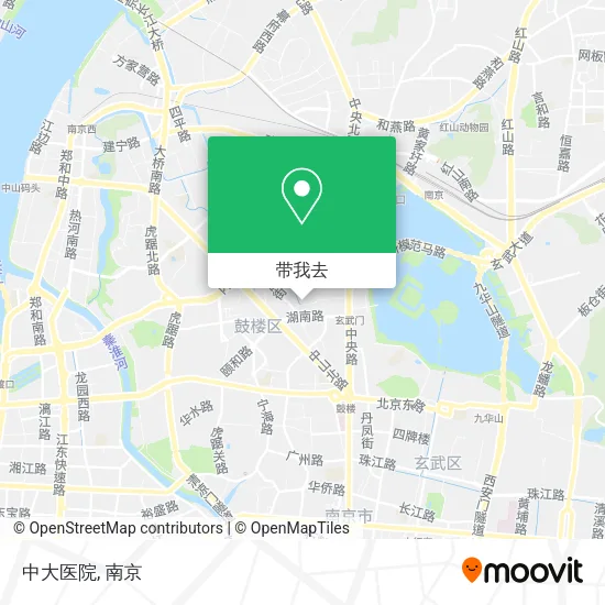 中大医院地图
