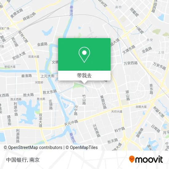 中国银行地图