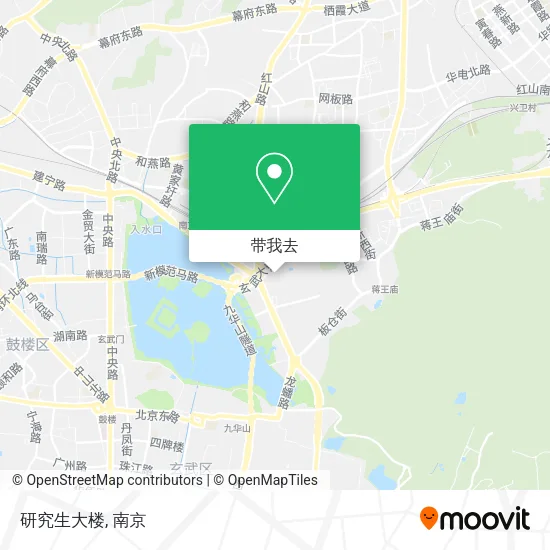 研究生大楼地图