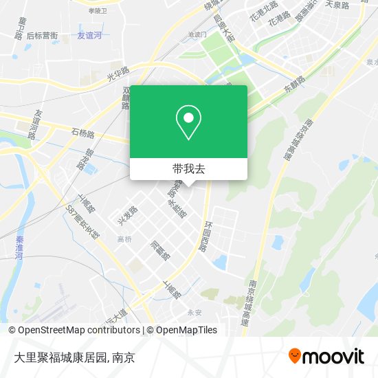 大里聚福城康居园地图