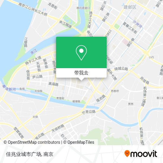 佳兆业城市广场地图