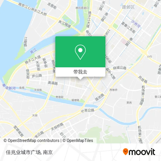 佳兆业城市广场地图